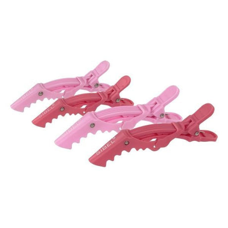 Sibel Gator Clips 11cm Roze 6st - KOOS • alles voor je haar