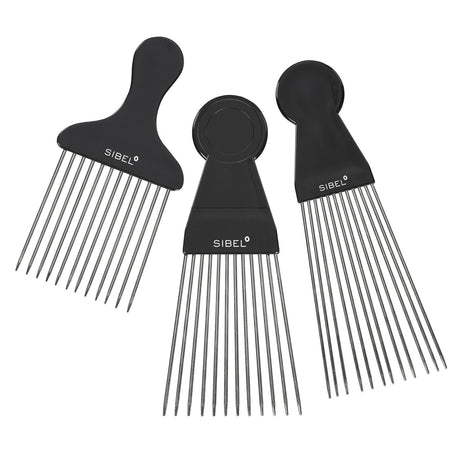 Sibel Metalen Haarkam voor Afro haar - KOOS • alles voor je haar