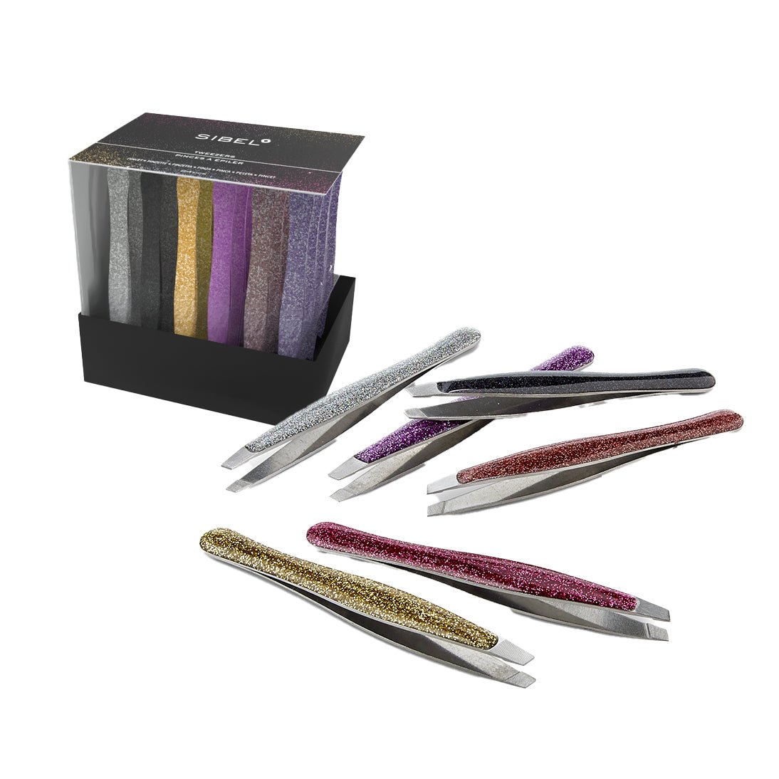 Sibel Pincet Display Glitter 24st - KOOS • alles voor je haar