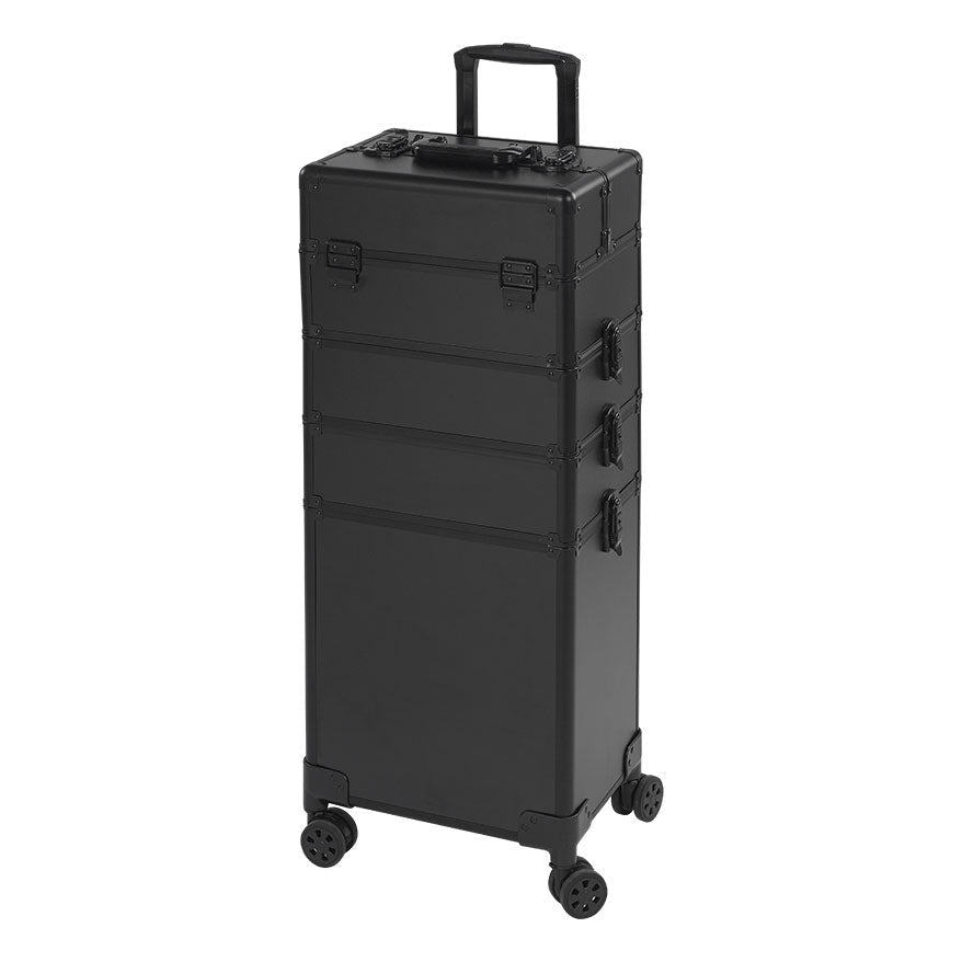 Sibel Trolley Koffer Full Black - KOOS • alles voor je haar