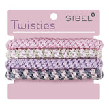 Sibel Twisties Haarelastiekjes 4st - KOOS • alles voor je haar