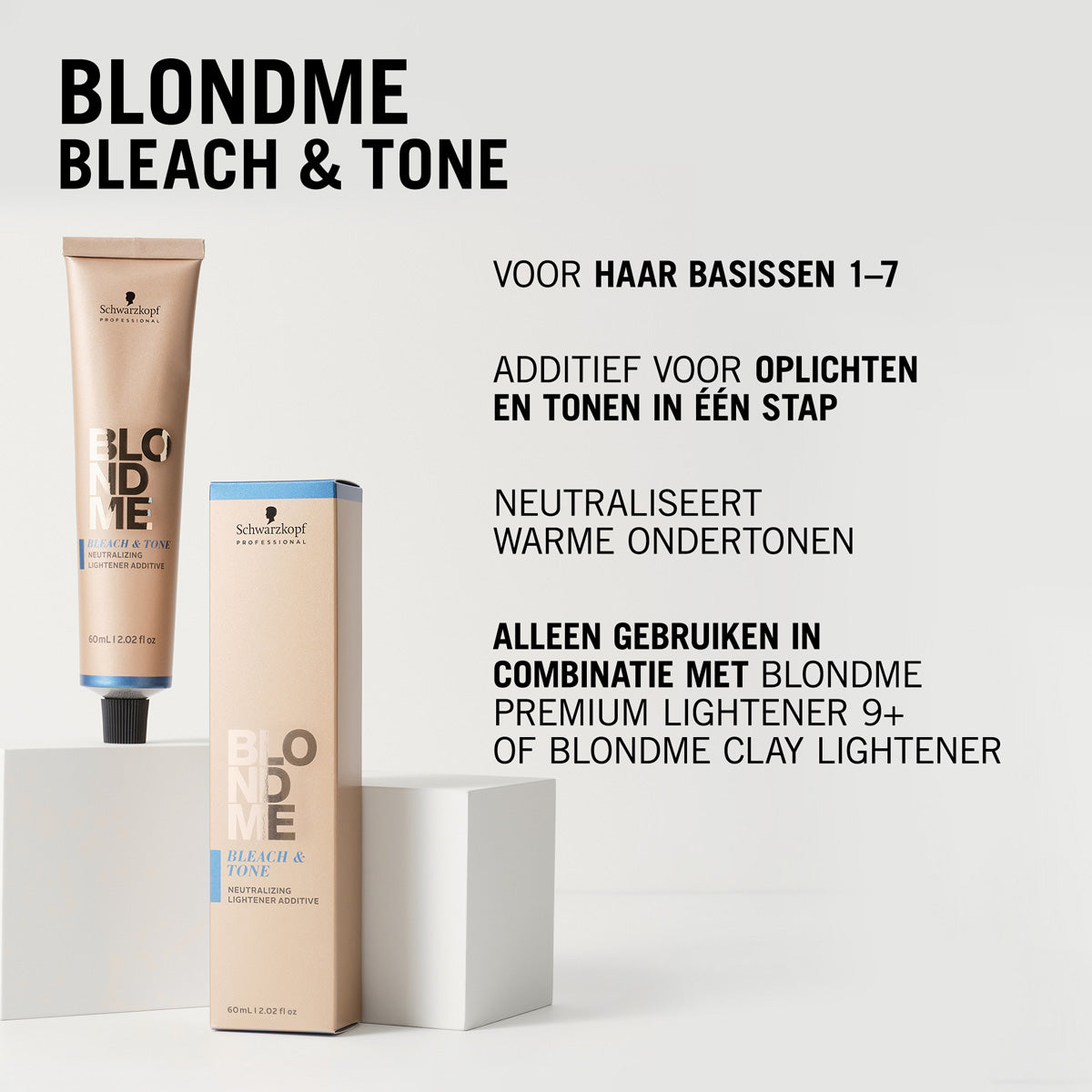 Schwarzkopf BlondMe Décoloration et Tonification 60 ml