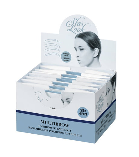 Star Look Multibrow Eyebrow Stencil Kit - Koosvanderbeek.nl - Sibel - Wenkbrauwen