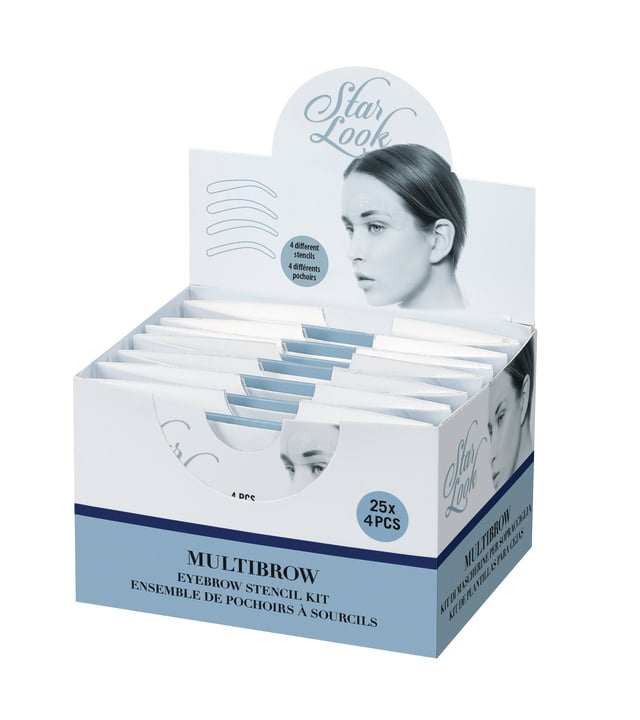 Star Look Multibrow Eyebrow Stencil Kit - KOOS • alles voor je haar