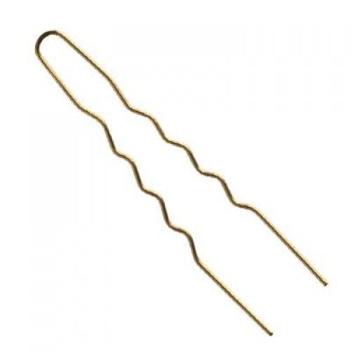 Steekspeld Geribbeld Goud 65X1,2 Mm Pakje 50 St - KOOS • alles voor je haar