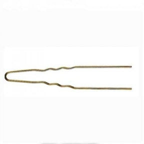 Steekspeld Geribbeld Goud 75x1,2mm Pakje 50st - KOOS • alles voor je haar