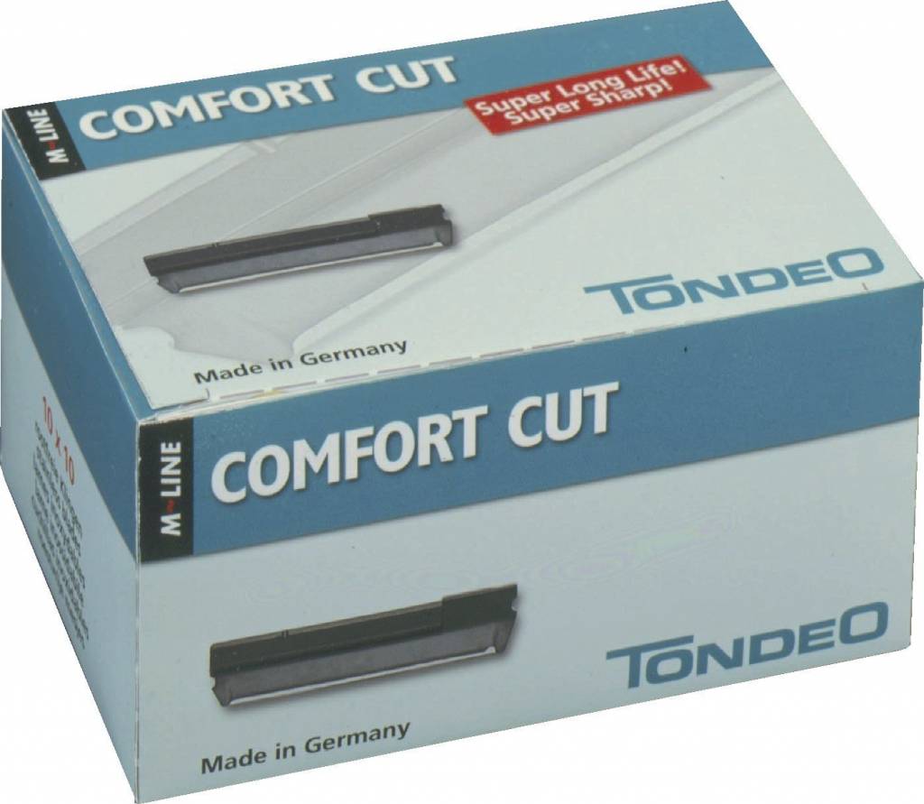 Tondeo Comfort Mesjes 10X10 - KOOS • alles voor je haar