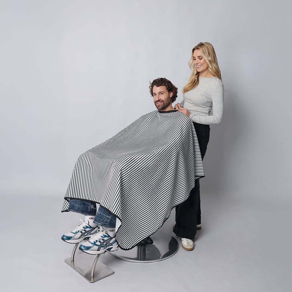 Trend Design Kaplaken Barber Wit - KOOS • alles voor je haar