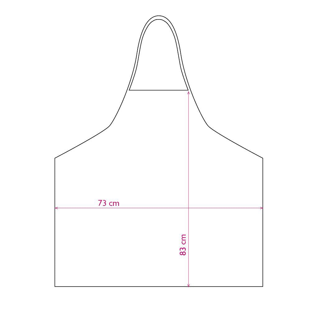 Trend Design Verfschort BasicApron Zwart - KOOS • alles voor je haar