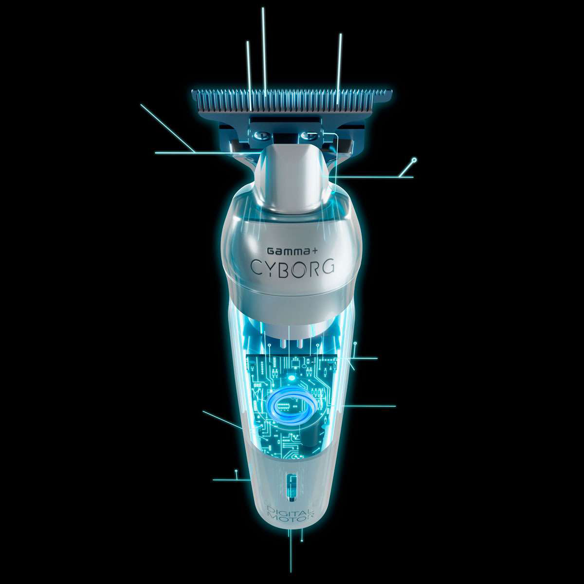Gamma+ Trimmer Cyborg Metal