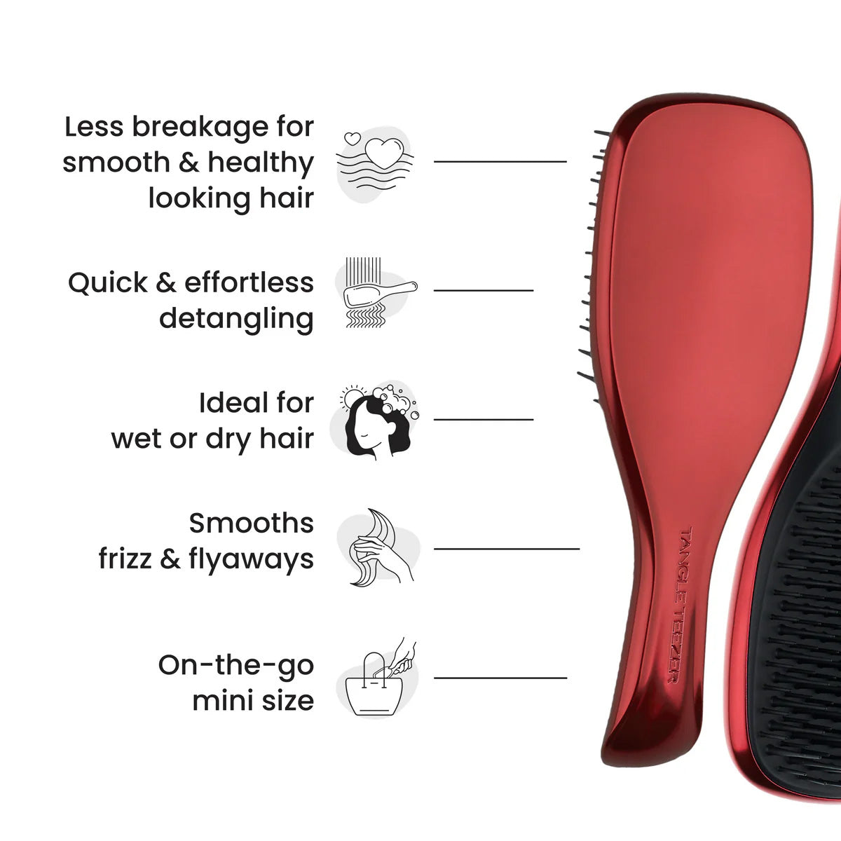 Tangle Teezer Ultimate Detangler Mini The Devil Wears Prada LE