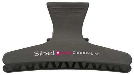 Verdeelklem Carbon Sibel 8,5cm 3st - KOOS • alles voor je haar