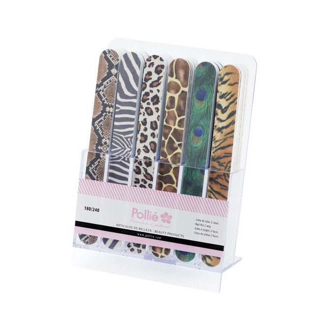 Vijl display 48x 180/240 dierenprint - KOOS • alles voor je haar