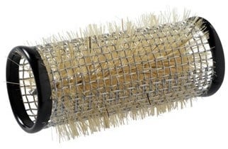 Watergolfrollers Zwart Lang 28mm 12 Stuks - KOOS • alles voor je haar