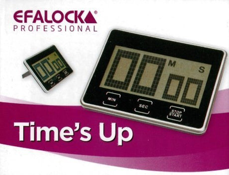 Wekker Efalock "Time's Up" - KOOS • alles voor je haar